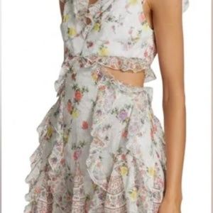 Alice&Olivia Mitzi cut out mini dress